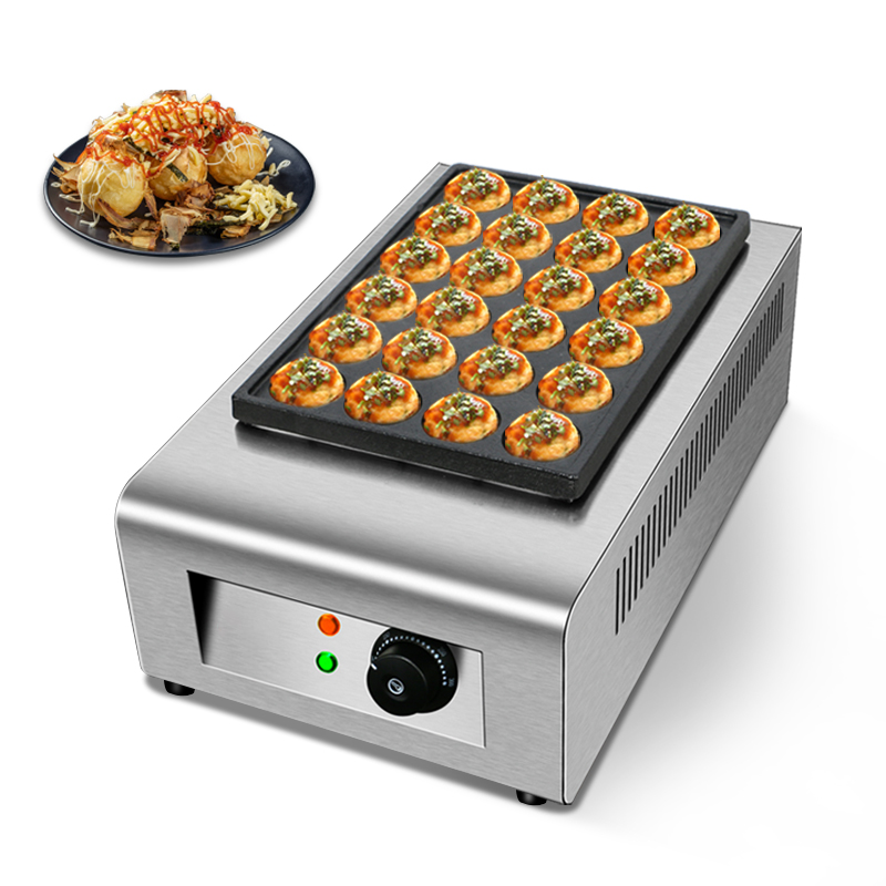 Takoyaki Grill Plate - 상업용 대형 전기 타코야키 볼 그릴