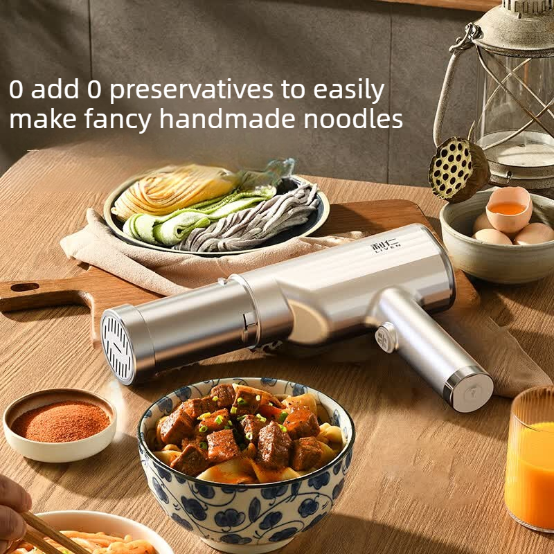 Churros Maker Gun - 304 스테인리스 스틸 휴대용 파스타 메이커,