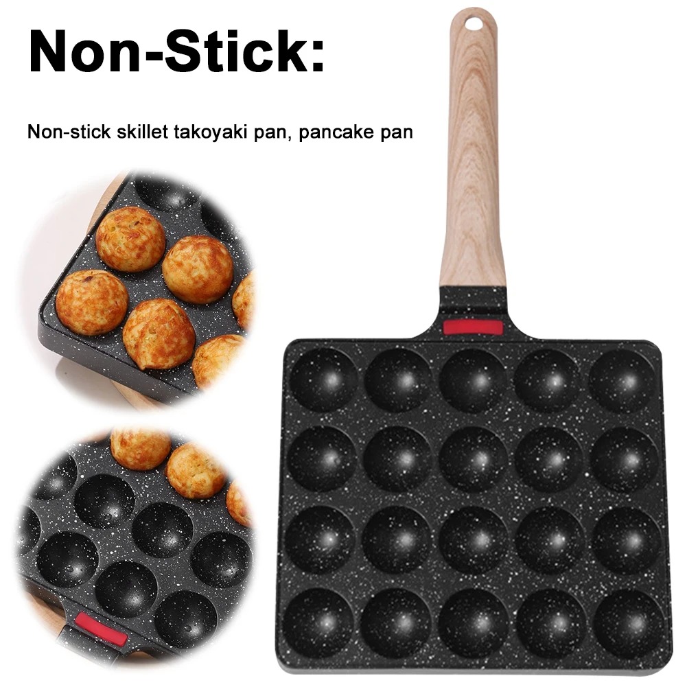타코야키 팬 20구 타코야키 메이커 프라이팬 알루미늄  - Takoyaki Grill Plate 리뷰 및 가격