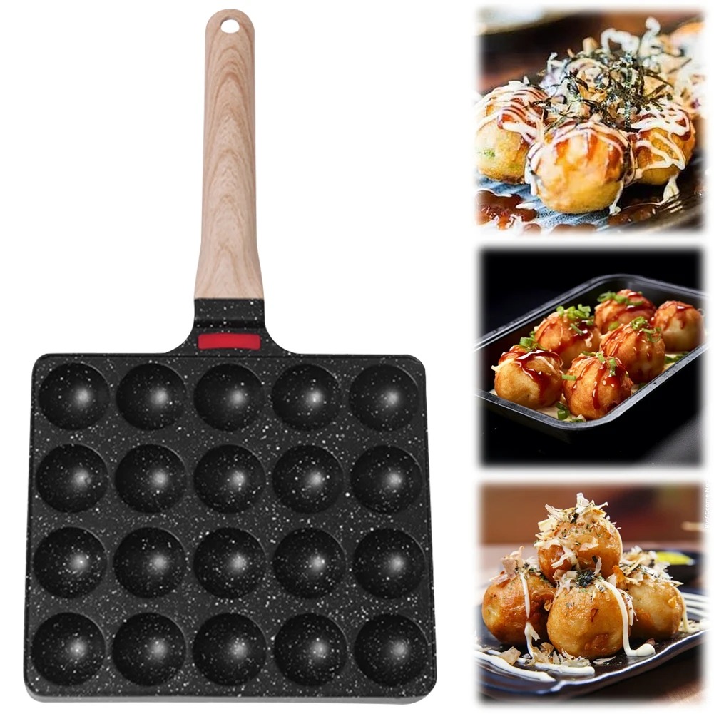 타코야키 팬 20구 타코야키 메이커 프라이팬 알루미늄  - Takoyaki Grill Plate 리뷰 및 가격