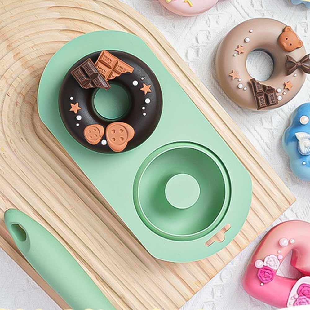 쉽게 탈형할 수 있는 2구 도넛 베이킹 몰드 DIY 실 - Donut Mold Silicone 리뷰 및 가격