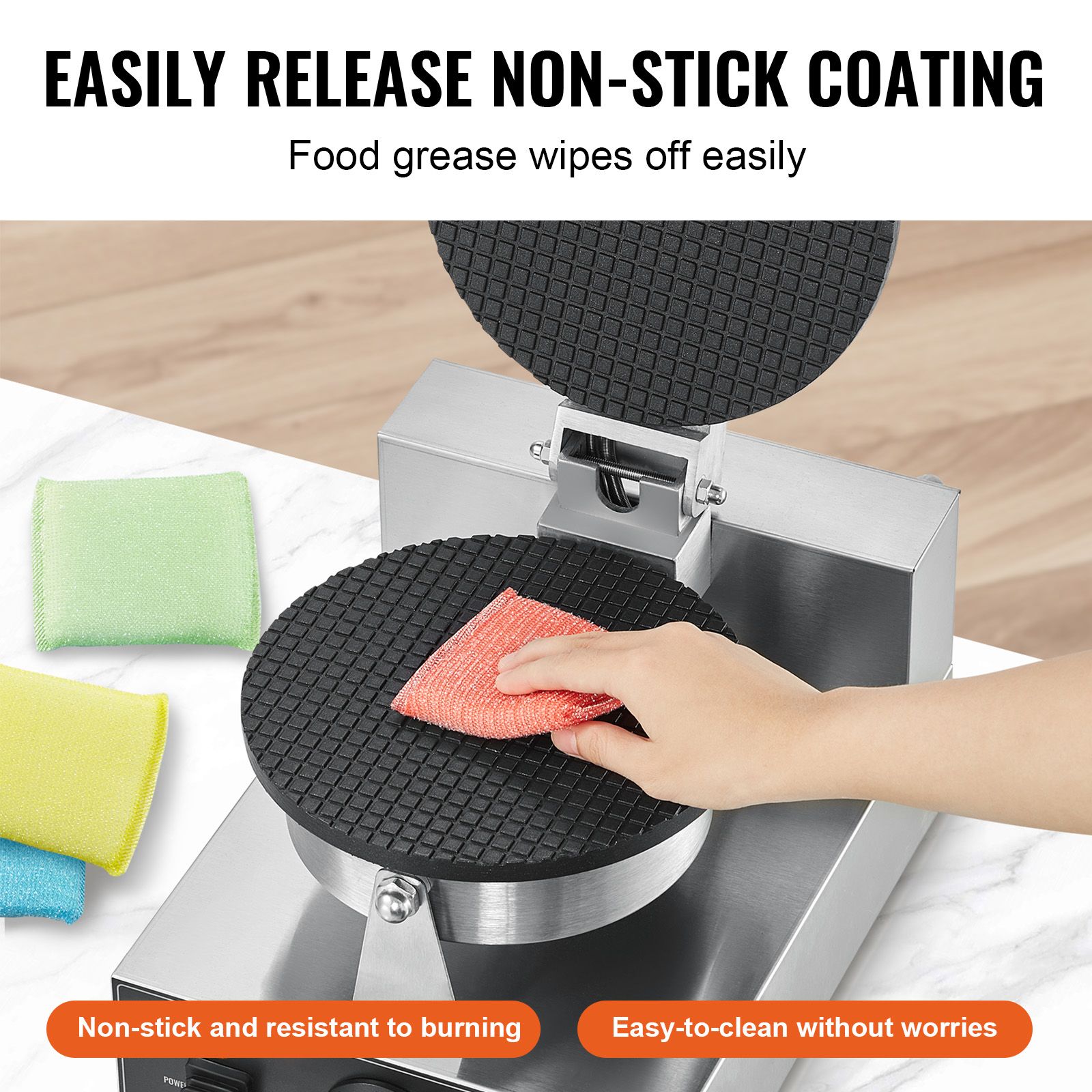 전기 아이스크림 콘 메이커, 상업용 1230W 와플 콘 - Waffle Cone Maker 리뷰 및 가격